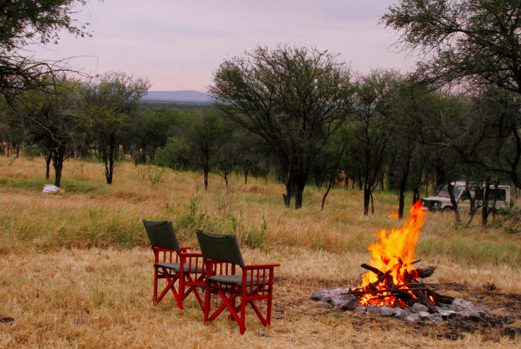 campamento del Serengueti