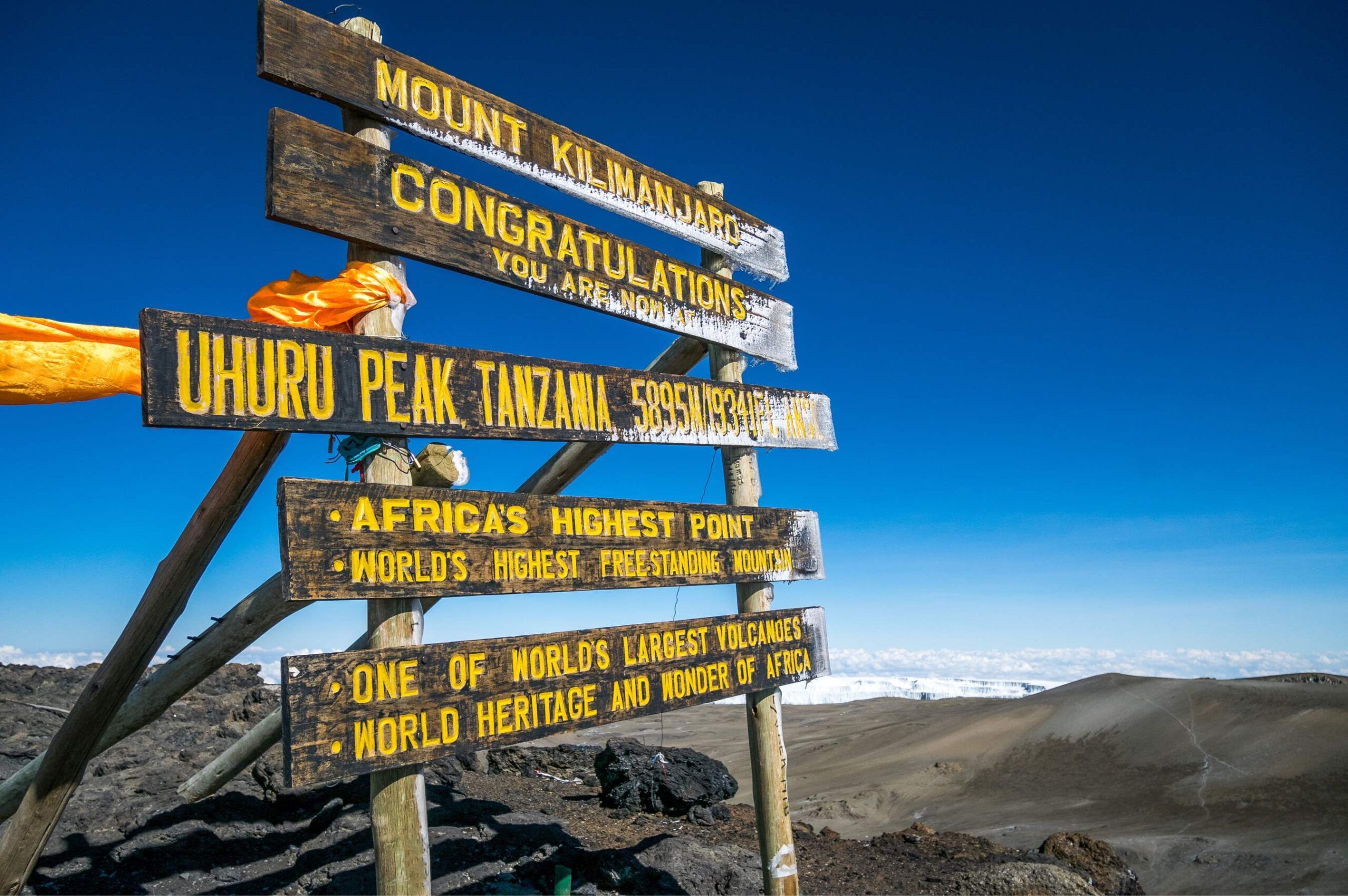 Ruta Lemosho-Shira (5/6) | Barafu Camp (4645 m) - pico Uhuru (5895 m) - Millennium Camp (3820 m)