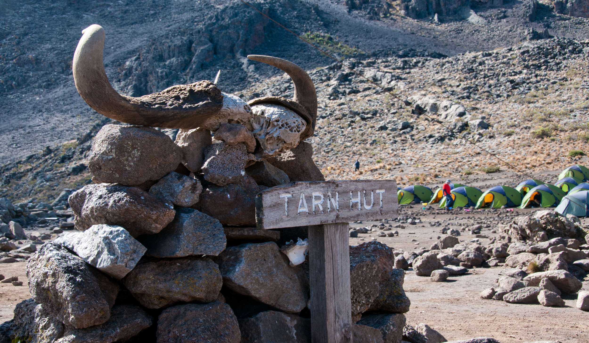 Ruta Rongai (3/6) | Kikelewa Camp (3660 m) - Mawenzi Tarn Camp (4305 m)