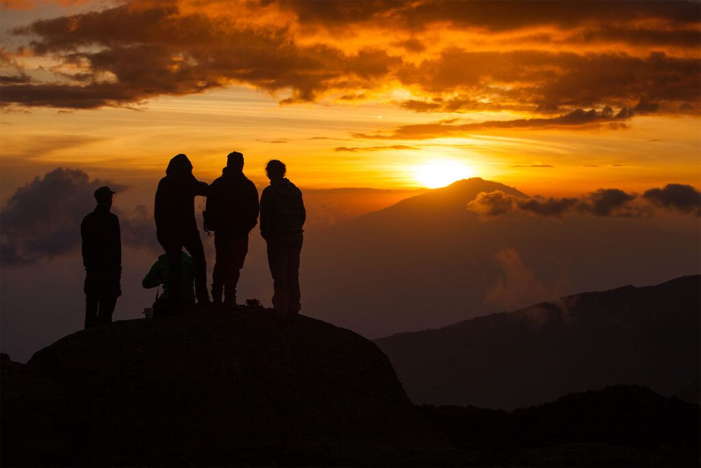 vistas desde el Kilimanjaro