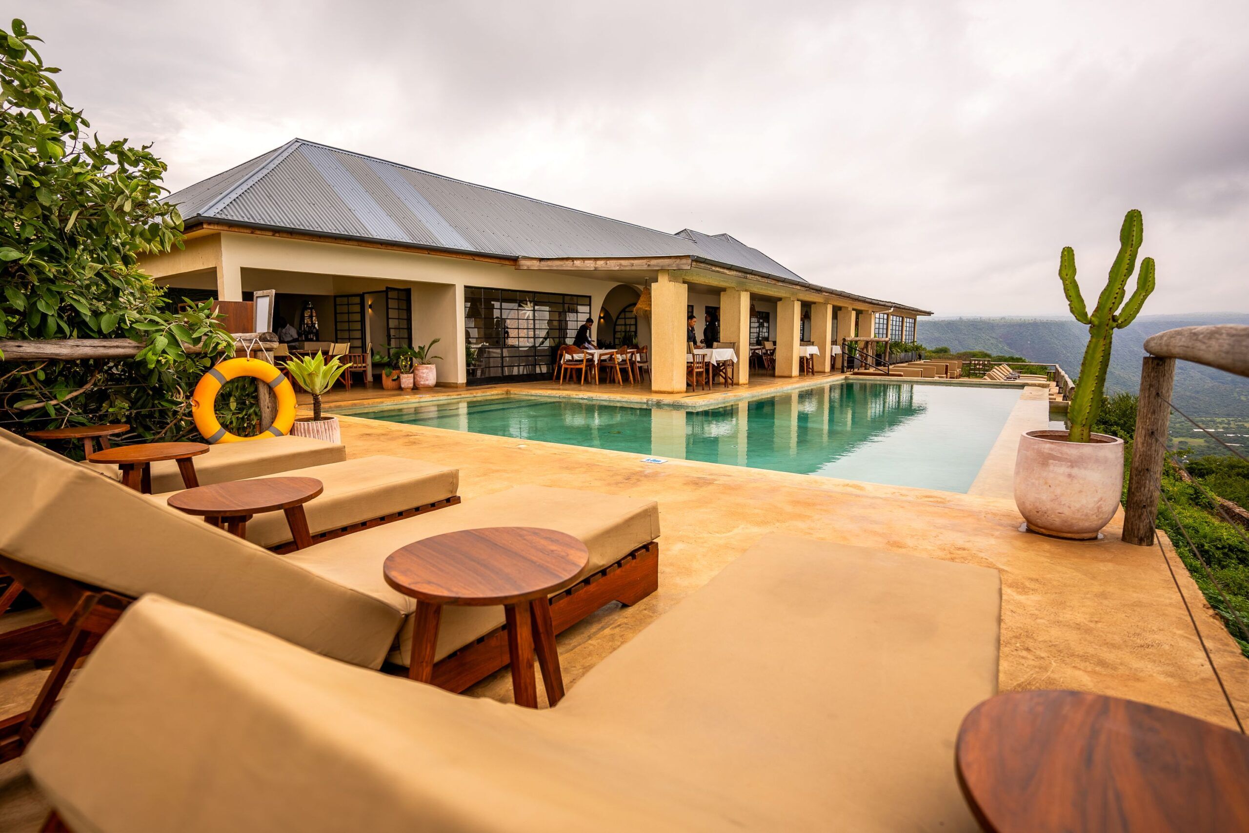 Día de relax en Manyara Best View Lodge