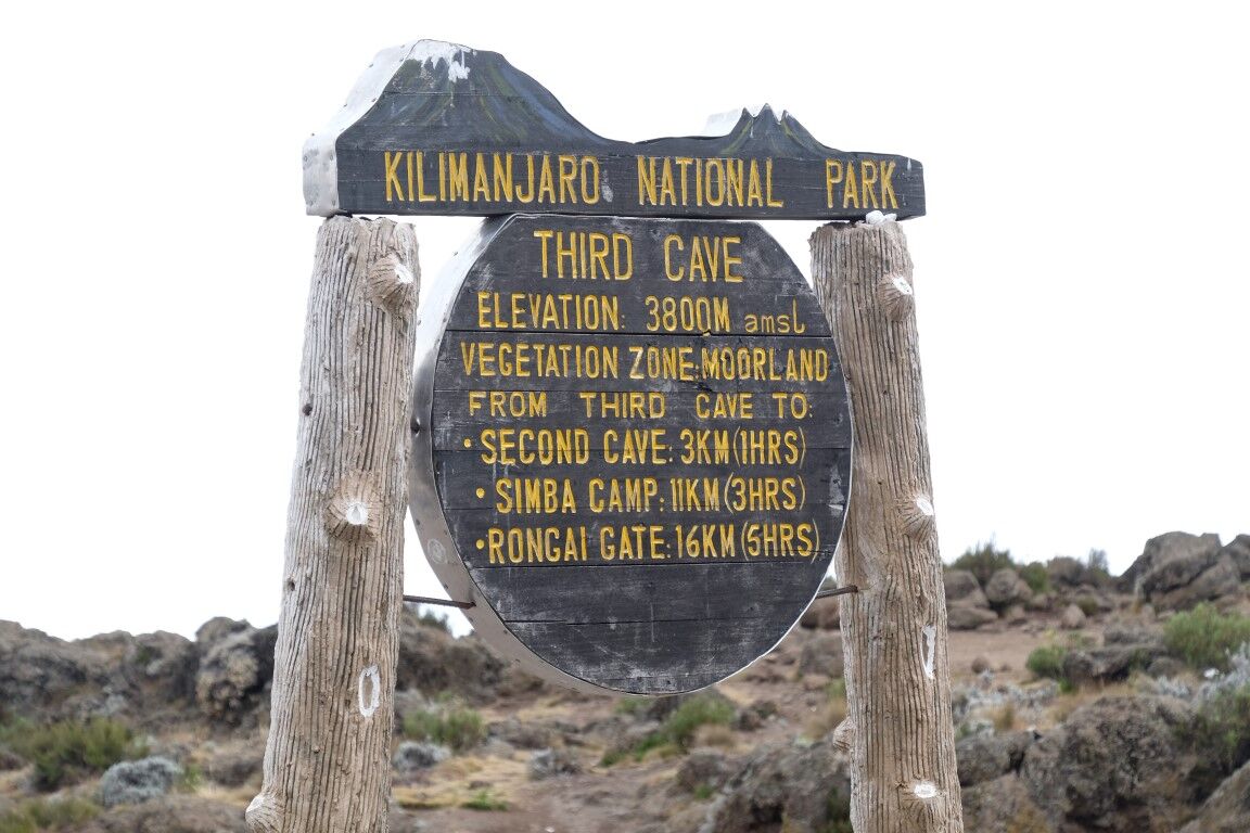 Circuito Norte (5/8) | Buffalo Camp (3995 m) - Third Cave Camp (3930 m)
